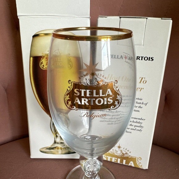 STELLA ARTOIS 2016 Glass Limited Edition Host one to Remember NEW Pair Of 2 - Picture 4 of 4